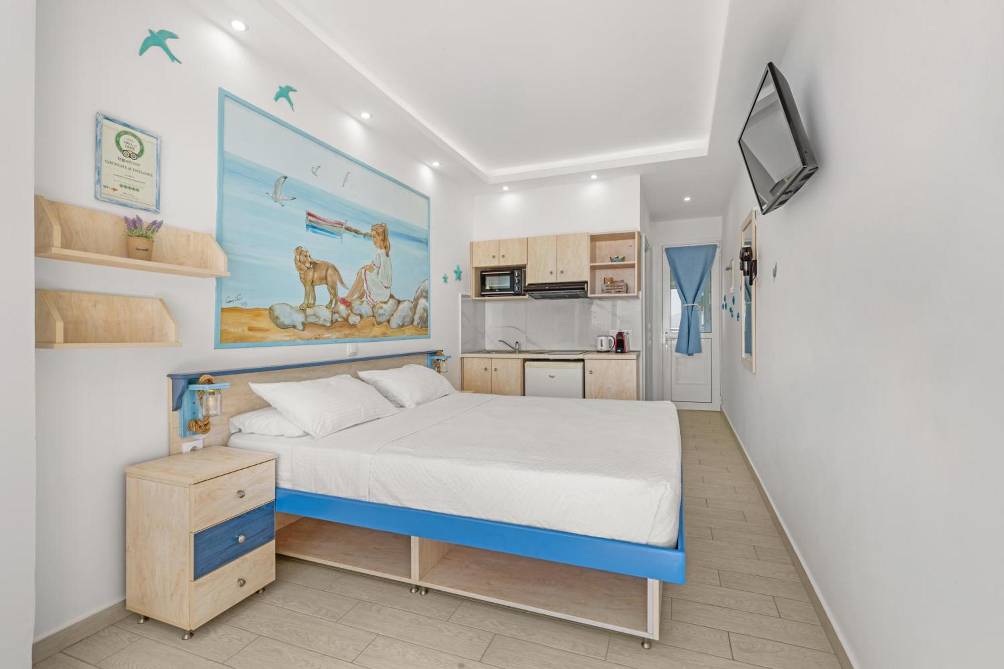 Haraki Mare Studios Beach Front Eksteriør billede