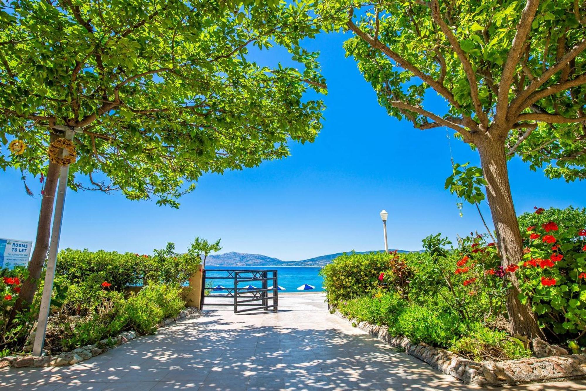 Haraki Mare Studios Beach Front Eksteriør billede
